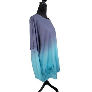 Gradient Blue Tunic